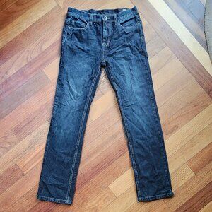 Buffalo David Britton Boys Dark Wash Evan Jeans Size 16